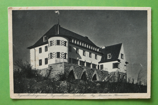 Ansichtskarte AK Iserlohn 1931 Jugendherberge Jugendheim Architekt Reg Baumeister Hennemann Architektur Ortsansicht NRW